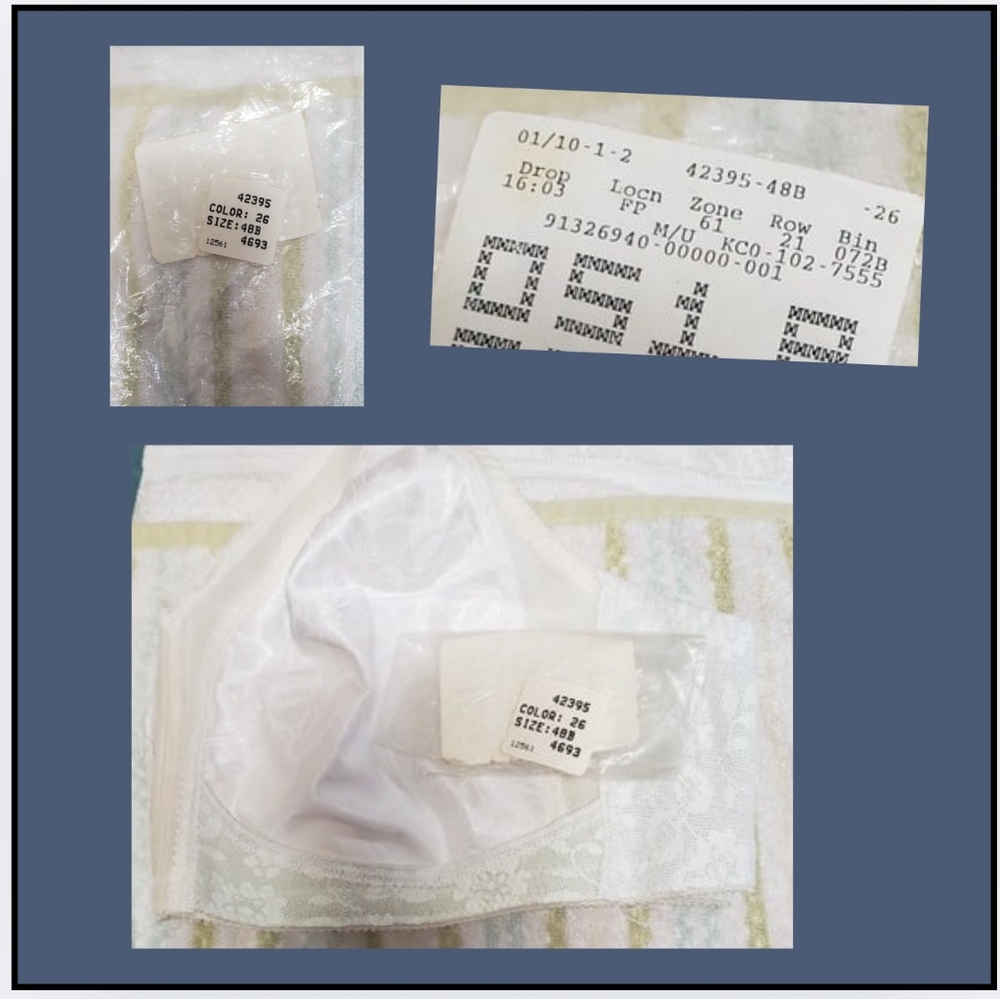 🔥 VTG / NEW / PLAYTEX 18hr BRA / WHITE - Picture 11 of 13